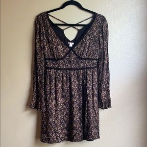 Floral Long Sleeve Dress